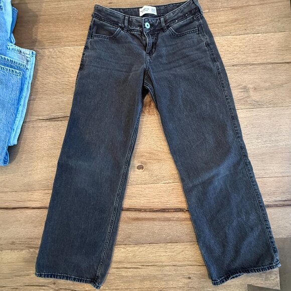 Abercrombie Kids Low Rise Baggy Jeans Size 13/14 - Picture 2 of 8